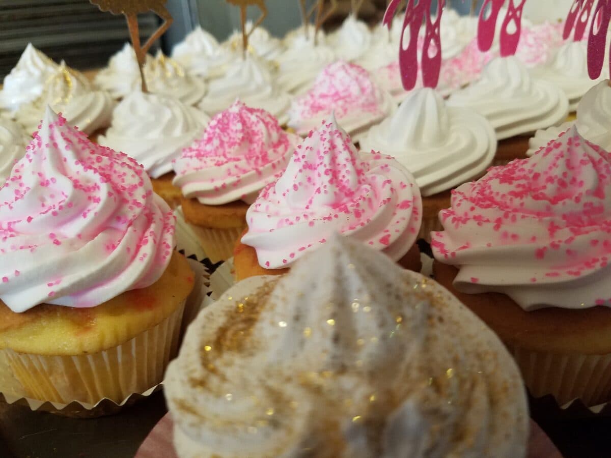 Ballerina Cupcakes