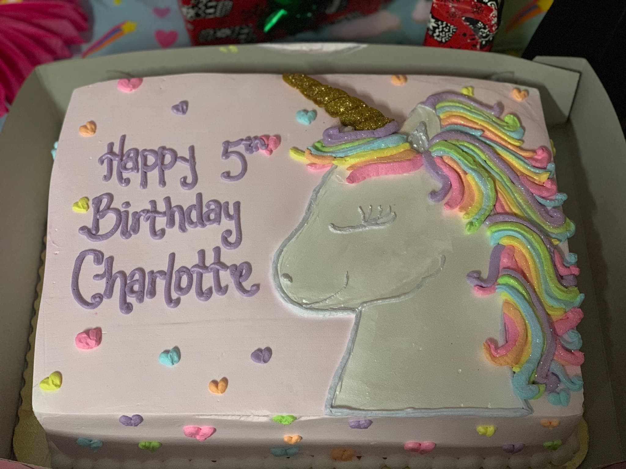 Pastel Unicorn Sheet Cake