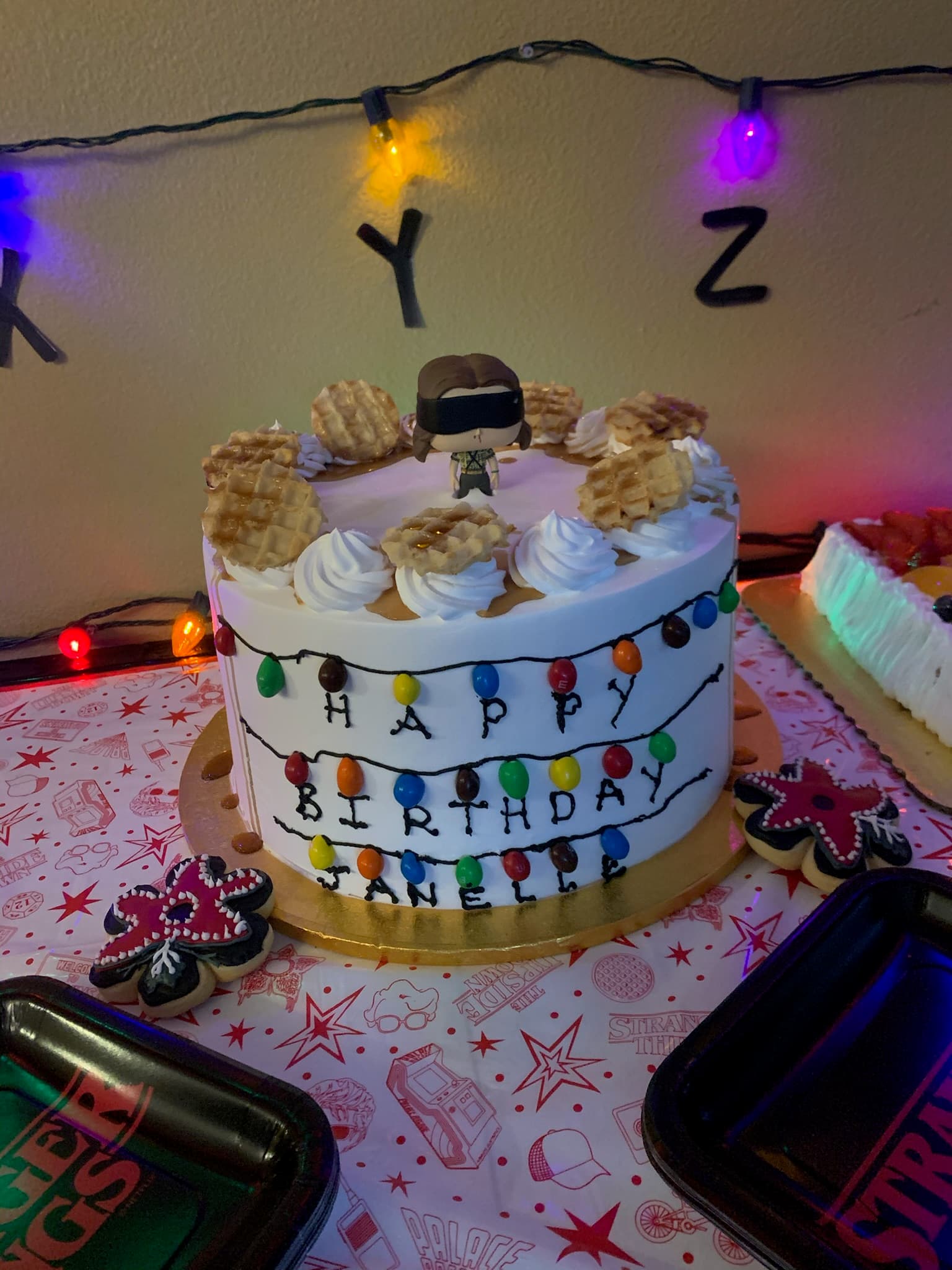 Stranger Things Birthday Cake