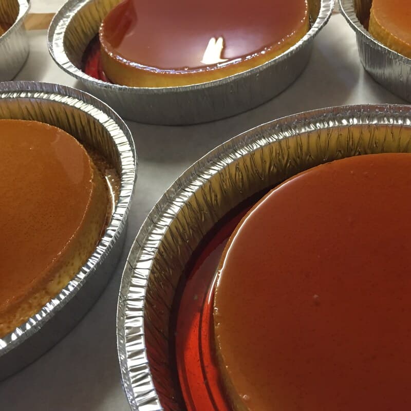 Flan Napolitano